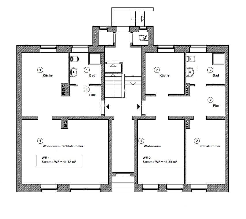Predaj domu 437 m², pozemek 472 m², Eddelbüttelstraße 25, 25a, Hamburg-Harburg, Hamburg Predaj domu 437 m², pozemek 472 m², Eddelbüttelstraße 25, 25a, Hamburg-Harburg, Hamburg
