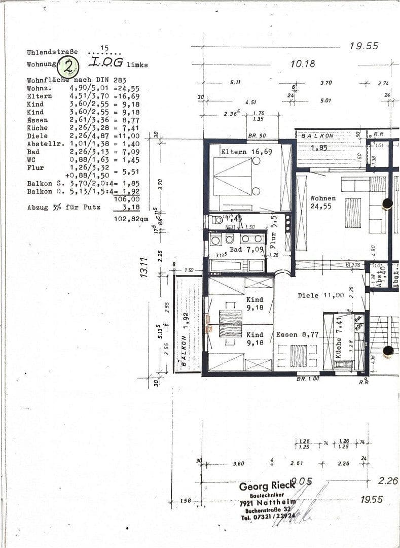 Predaj bytu 4-izbový 103 m², Uhlandstraße 16, Nattheim, Bádensko-Wurttembersko Predaj bytu 4-izbový 103 m², Uhlandstraße 16, Nattheim, Bádensko-Wurttembersko