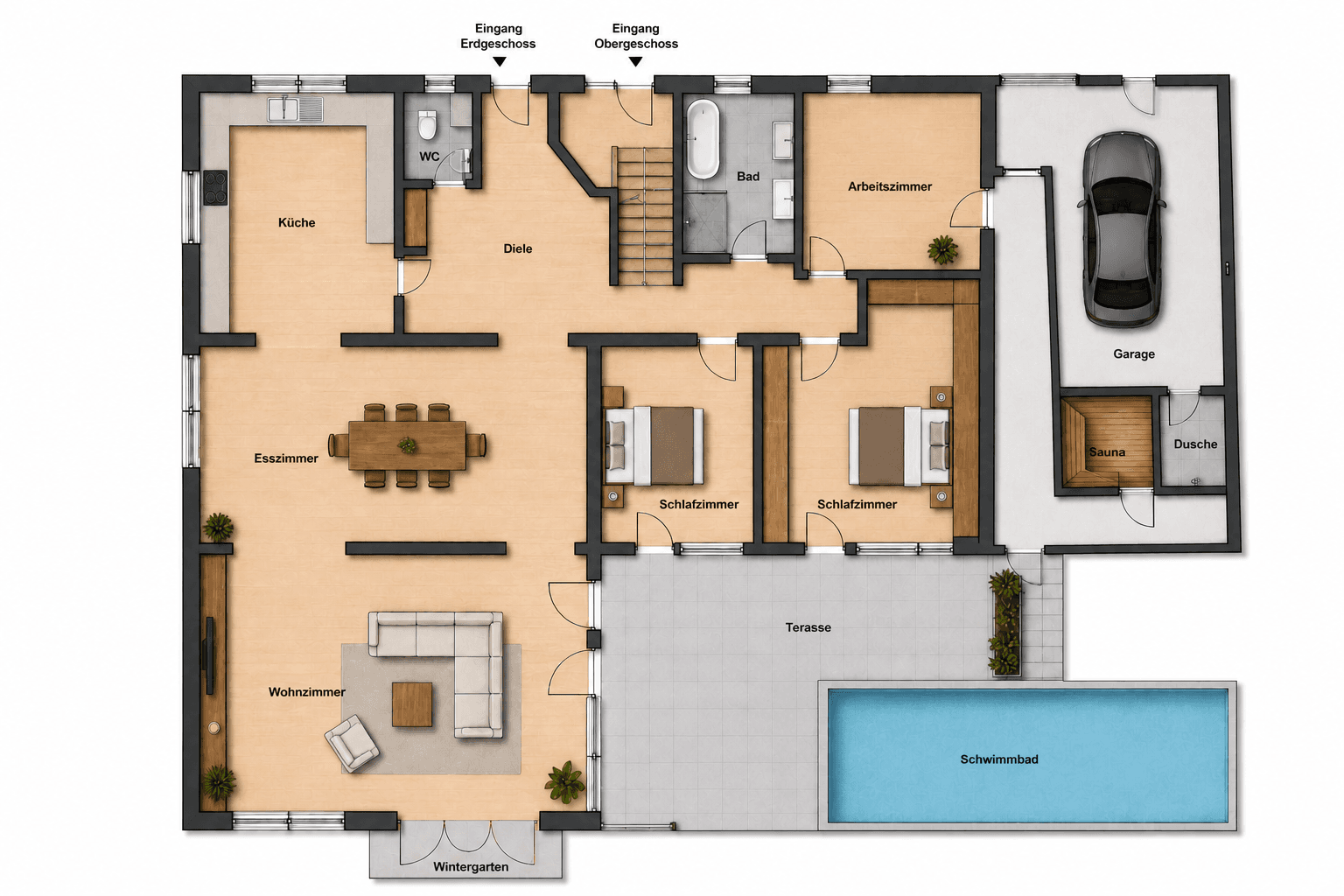 Prenájom domu 310 m², pozemek 1.650 m², Karlsruhe, Bádensko-Wurttembersko Prenájom domu 310 m², pozemek 1.650 m², Karlsruhe, Bádensko-Wurttembersko