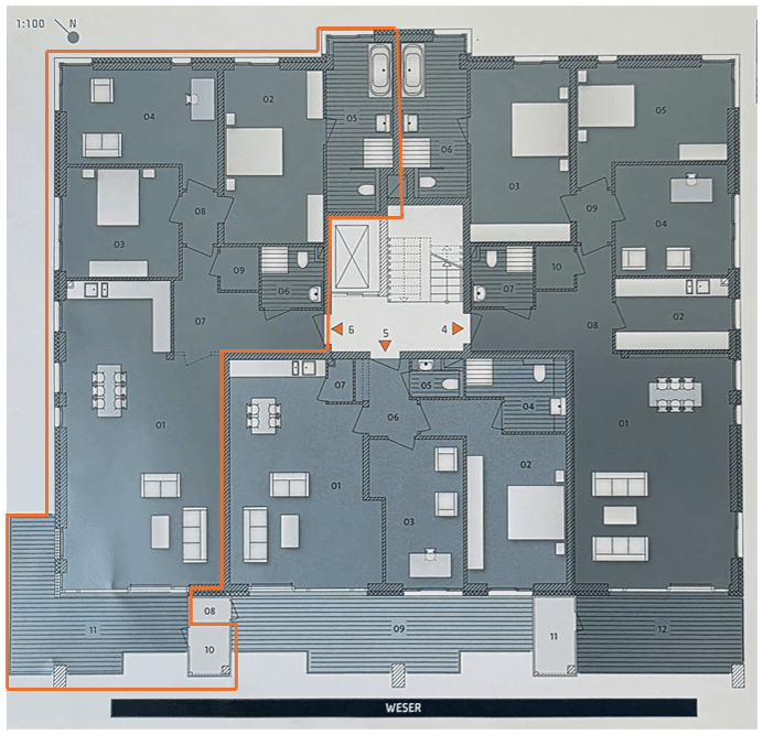 Predaj bytu 4-izbový 144 m², Bremen, Brémy Predaj bytu 4-izbový 144 m², Bremen, Brémy