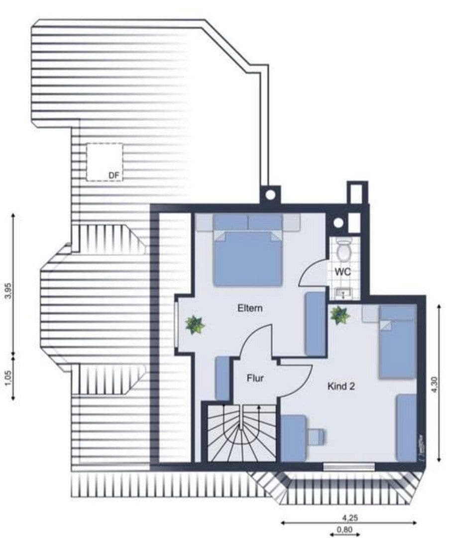 Prenájom bytu 4-izbový 102 m², Hauskoppelweg 4, Neu Kaliß, Meklenbursko-Predpomoransko Prenájom bytu 4-izbový 102 m², Hauskoppelweg 4, Neu Kaliß, Meklenbursko-Predpomoransko