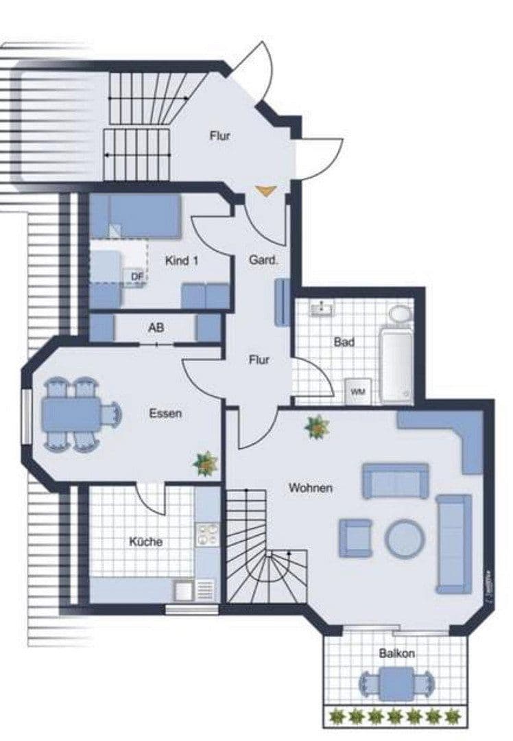 Prenájom bytu 4-izbový 102 m², Hauskoppelweg 4, Neu Kaliß, Meklenbursko-Predpomoransko Prenájom bytu 4-izbový 102 m², Hauskoppelweg 4, Neu Kaliß, Meklenbursko-Predpomoransko