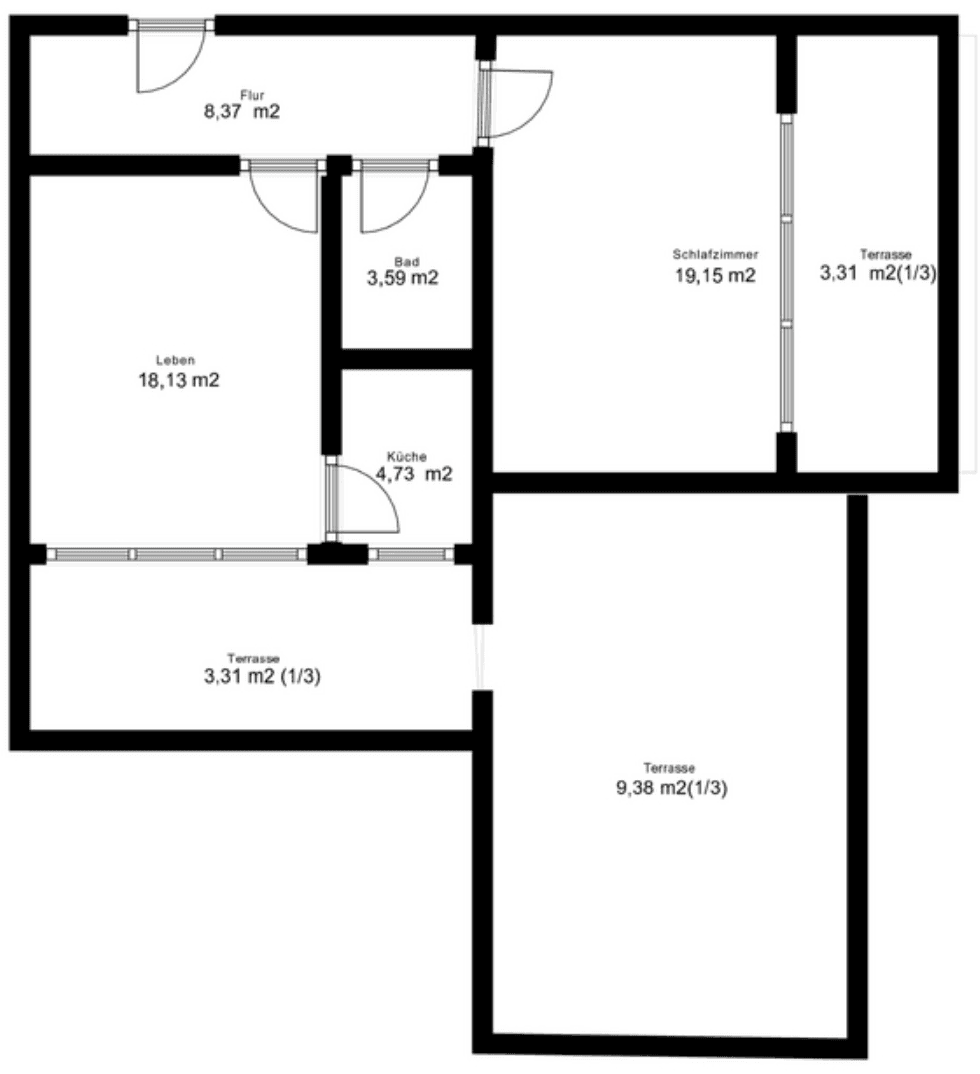 Predaj bytu 2-izbový 69 m², München, Bavorsko Predaj bytu 2-izbový 69 m², München, Bavorsko