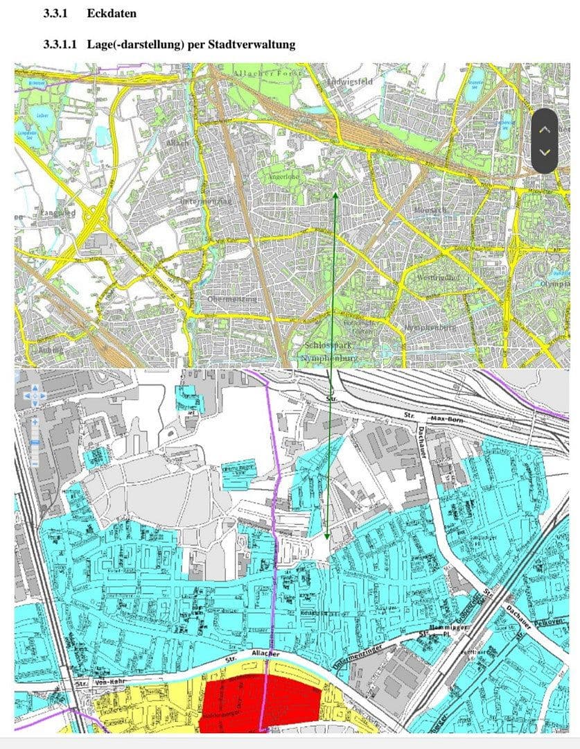 Prenájom pozemku 9.138 m², Saarlouiser Str./Lauinger Str, München, Bavorsko Prenájom pozemku 9.138 m², Saarlouiser Str./Lauinger Str, München, Bavorsko