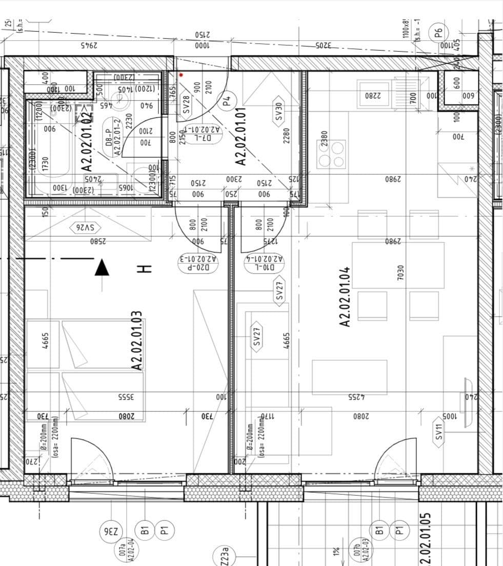 Prenájom bytu 2-izbový 54 m², Nebřenická, Praha, Praha Prenájom bytu 2-izbový 54 m², Nebřenická, Praha, Praha