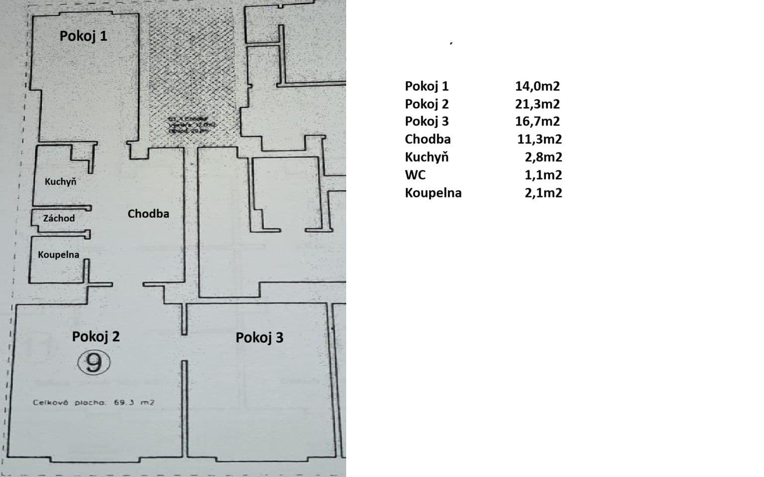 Predaj bytu 3-izbový 69 m², Kobyliské náměstí, Praha, Praha Predaj bytu 3-izbový 69 m², Kobyliské náměstí, Praha, Praha