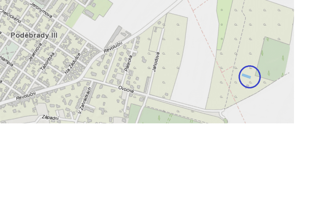 Predaj pozemku 400 m², Poděbrady, Středočeský kraj Predaj pozemku 400 m², Poděbrady, Středočeský kraj