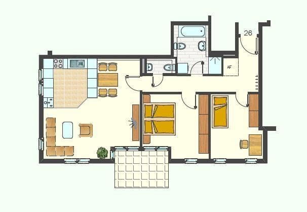 Prenájom bytu 3-izbový 87 m², Etzenhausener Str. 10, Dachau, Bavorsko Prenájom bytu 3-izbový 87 m², Etzenhausener Str. 10, Dachau, Bavorsko