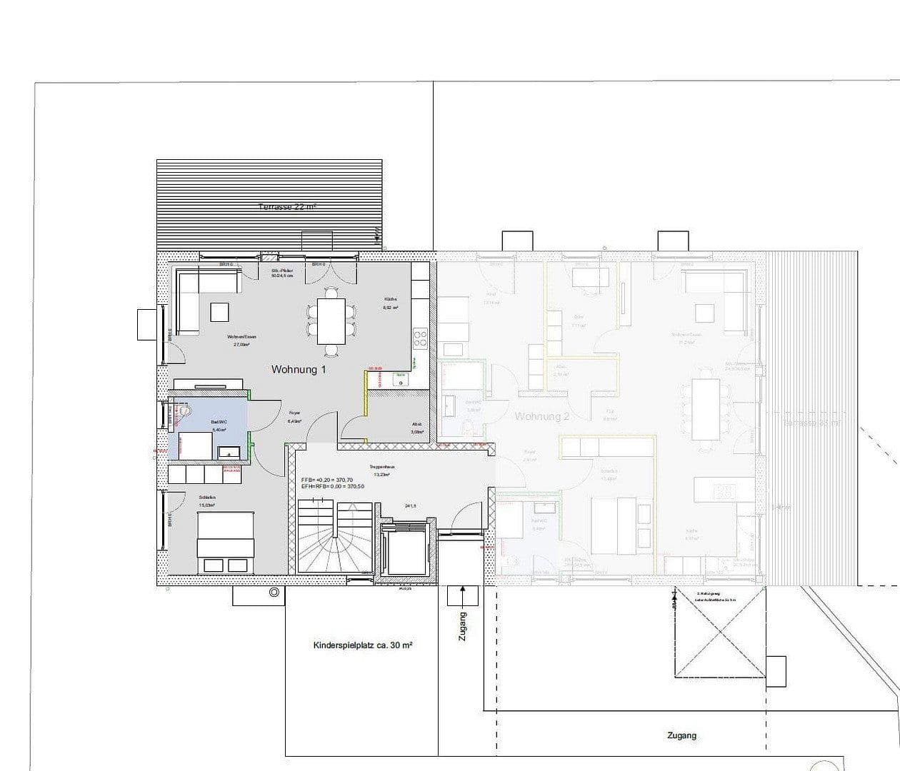 Prenájom bytu 2-izbový 77 m², Wilhelmstraße 10/1, Wolfschlugen, Bádensko-Wurttembersko Prenájom bytu 2-izbový 77 m², Wilhelmstraße 10/1, Wolfschlugen, Bádensko-Wurttembersko