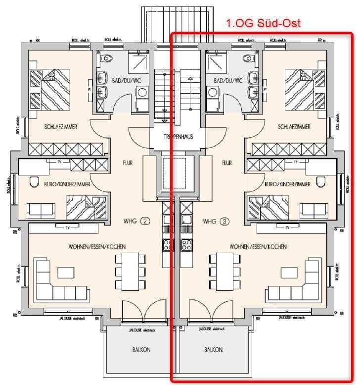 Prenájom bytu 3-izbový 84 m², Mozartstr., Aalen, Bádensko-Wurttembersko Prenájom bytu 3-izbový 84 m², Mozartstr., Aalen, Bádensko-Wurttembersko