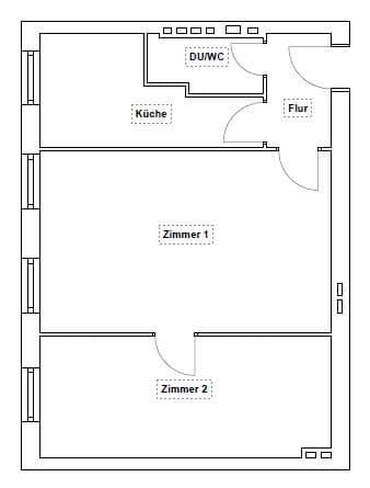 Prenájom bytu 2-izbový 49 m², Koloniestr. 37, Berlin, Berlín Prenájom bytu 2-izbový 49 m², Koloniestr. 37, Berlin, Berlín