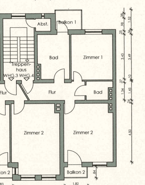 Prenájom bytu 2-izbový 46 m², Projensdorfer Str. 36, Kiel, Šlezvicko-Holštajnsko Prenájom bytu 2-izbový 46 m², Projensdorfer Str. 36, Kiel, Šlezvicko-Holštajnsko