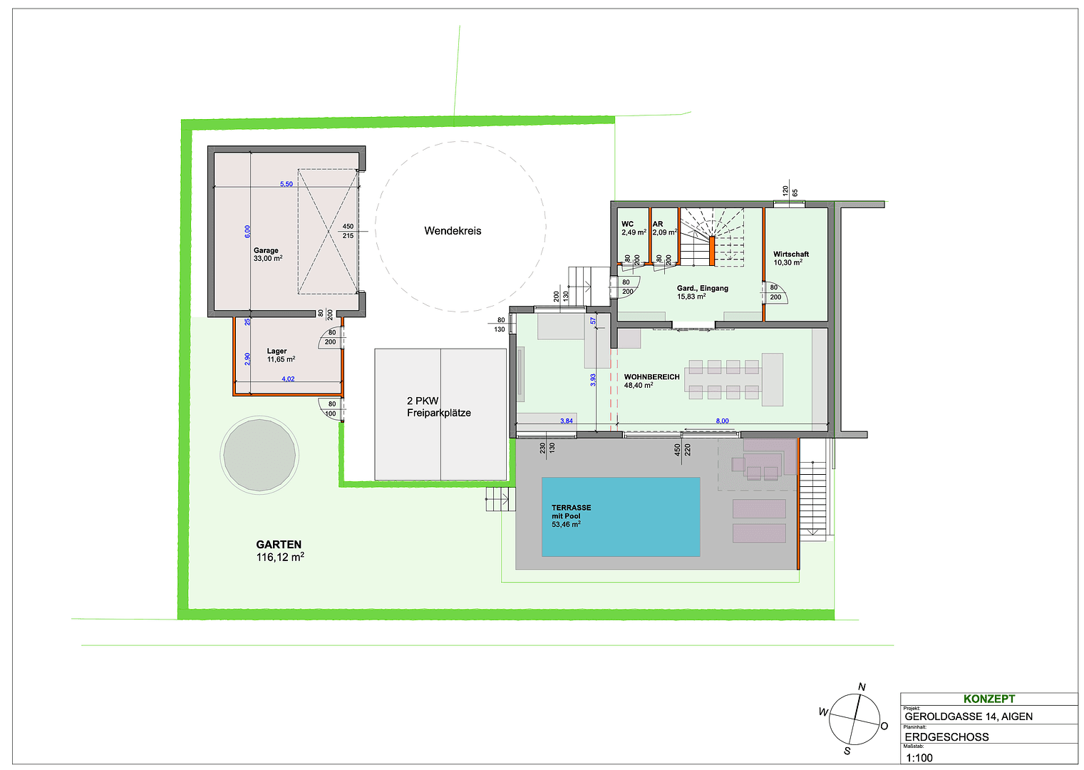 Predaj domu 120 m², pozemek 449 m², Geroldgasse, Salzburg, Salzbursko Predaj domu 120 m², pozemek 449 m², Geroldgasse, Salzburg, Salzbursko
