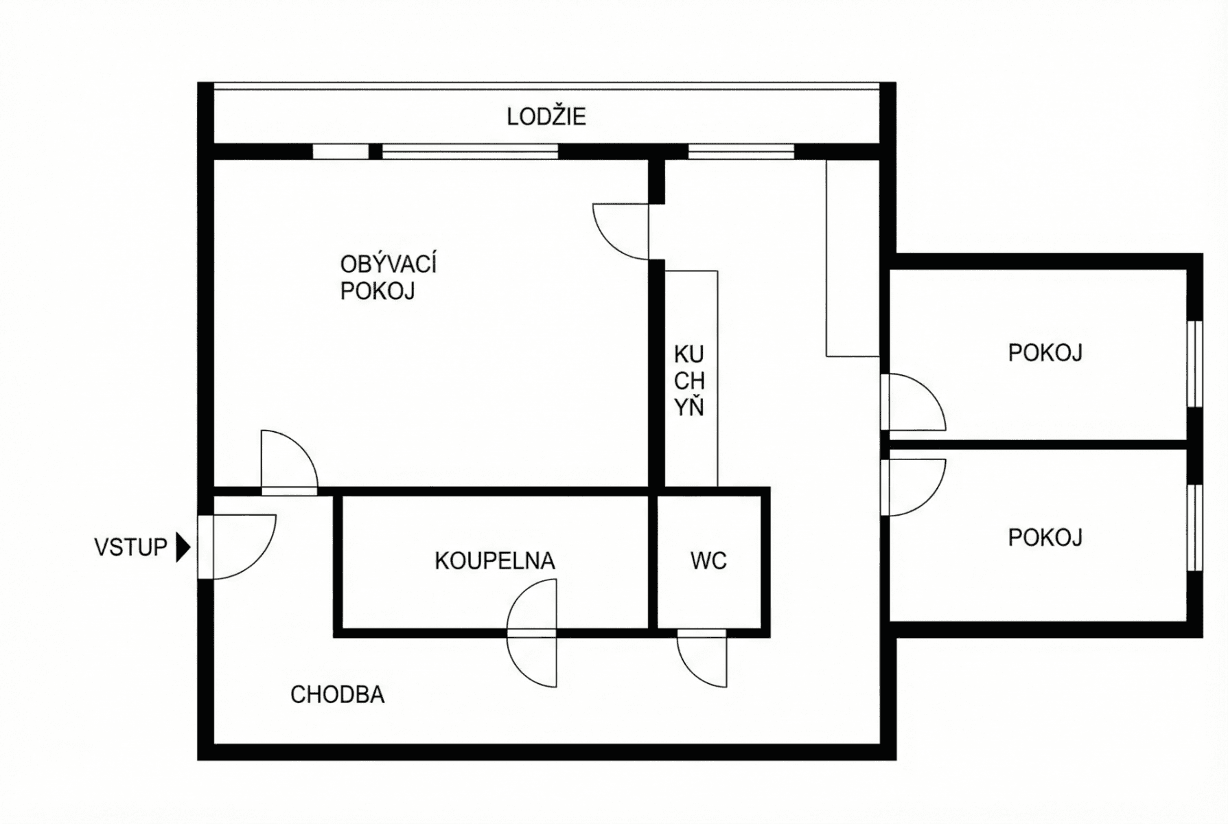 Prenájom bytu 3-izbový 85 m², Wassermannova, Praha, Praha Prenájom bytu 3-izbový 85 m², Wassermannova, Praha, Praha