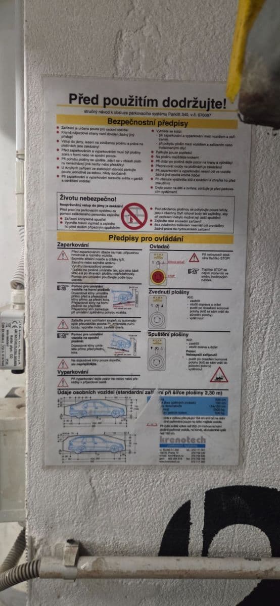 Prenájom garáže 12 m², Otradovická, Praha, Praha Prenájom garáže 12 m², Otradovická, Praha, Praha