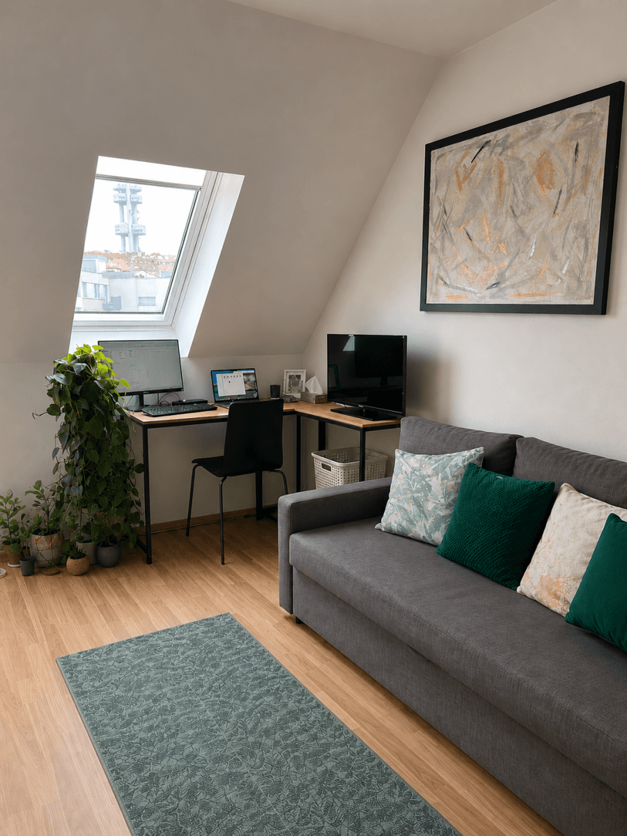 Prenájom bytu 1-izbový 37 m², Roháčova, Praha, Praha Prenájom bytu 1-izbový 37 m², Roháčova, Praha, Praha