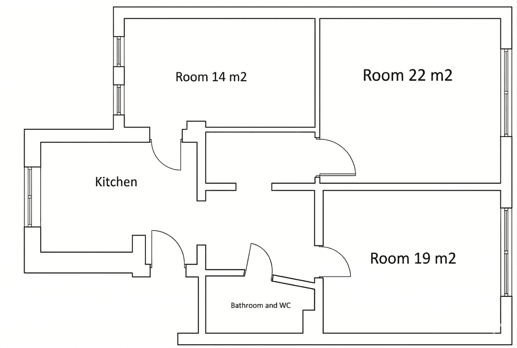 Prenájom bytu 3-izbový 75 m², Svitavská, Brno, Jihomoravský kraj Prenájom bytu 3-izbový 75 m², Svitavská, Brno, Jihomoravský kraj