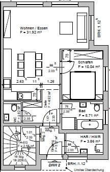 Prenájom bytu 2-izbový 60 m², Asternweg 31, Fernwald, Hesensko Prenájom bytu 2-izbový 60 m², Asternweg 31, Fernwald, Hesensko