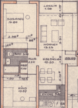 Prenájom bytu 3-izbový 65 m², Krefeld, Severné Porýnie - Westfálsko Prenájom bytu 3-izbový 65 m², Krefeld, Severné Porýnie - Westfálsko