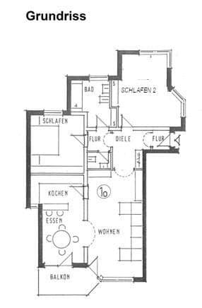 Prenájom bytu 3-izbový 100 m², Balinger Straße 50, Balingen, Bádensko-Wurttembersko Prenájom bytu 3-izbový 100 m², Balinger Straße 50, Balingen, Bádensko-Wurttembersko