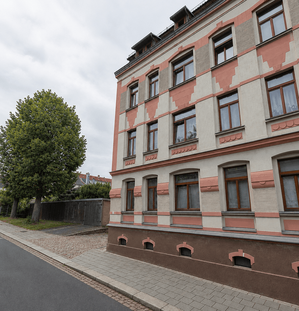 Prenájom bytu 2-izbový 42 m², Philippstr. 57, Meerane, Sasko Prenájom bytu 2-izbový 42 m², Philippstr. 57, Meerane, Sasko