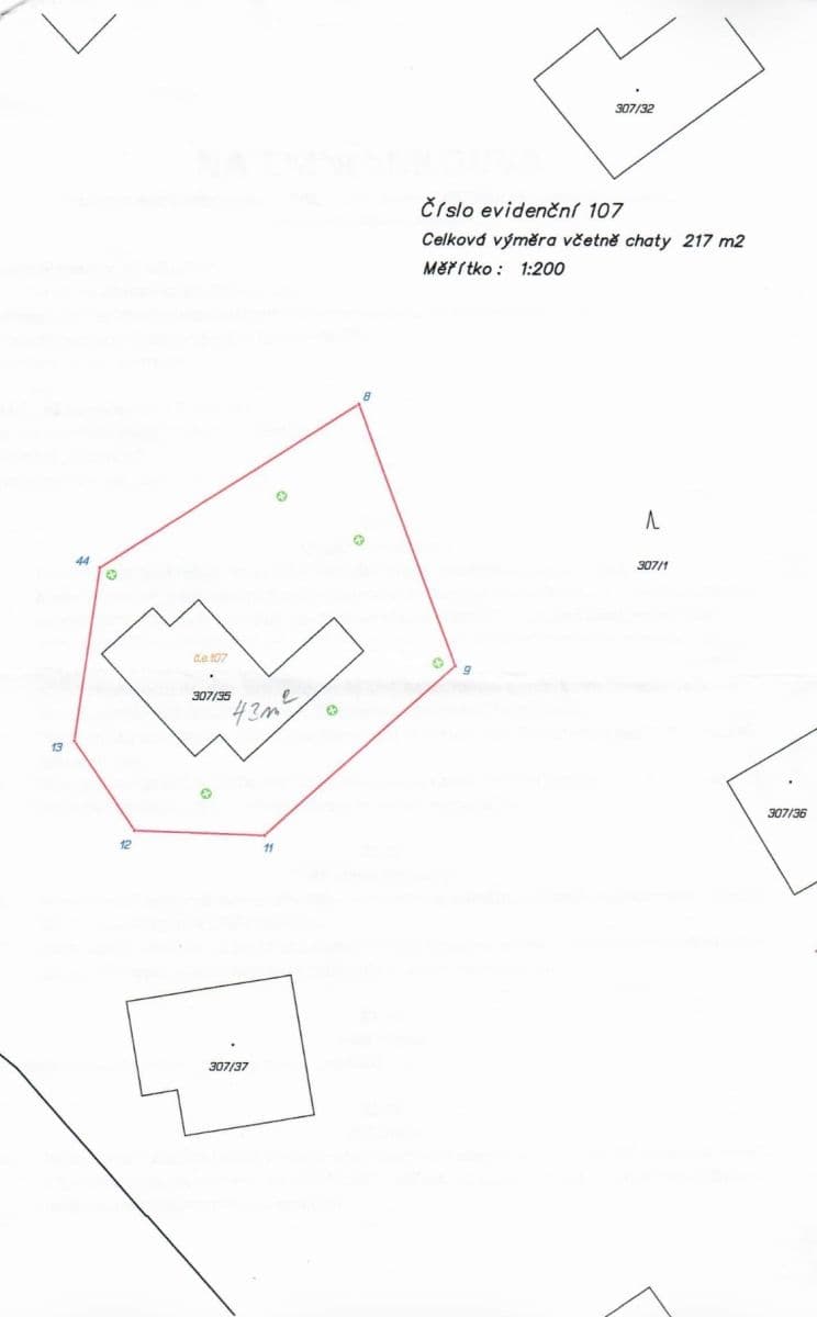 Predaj rekreačného objektu 43 m², pozemek 174 m², Slatiňany, Pardubický kraj Predaj rekreačného objektu 43 m², pozemek 174 m², Slatiňany, Pardubický kraj