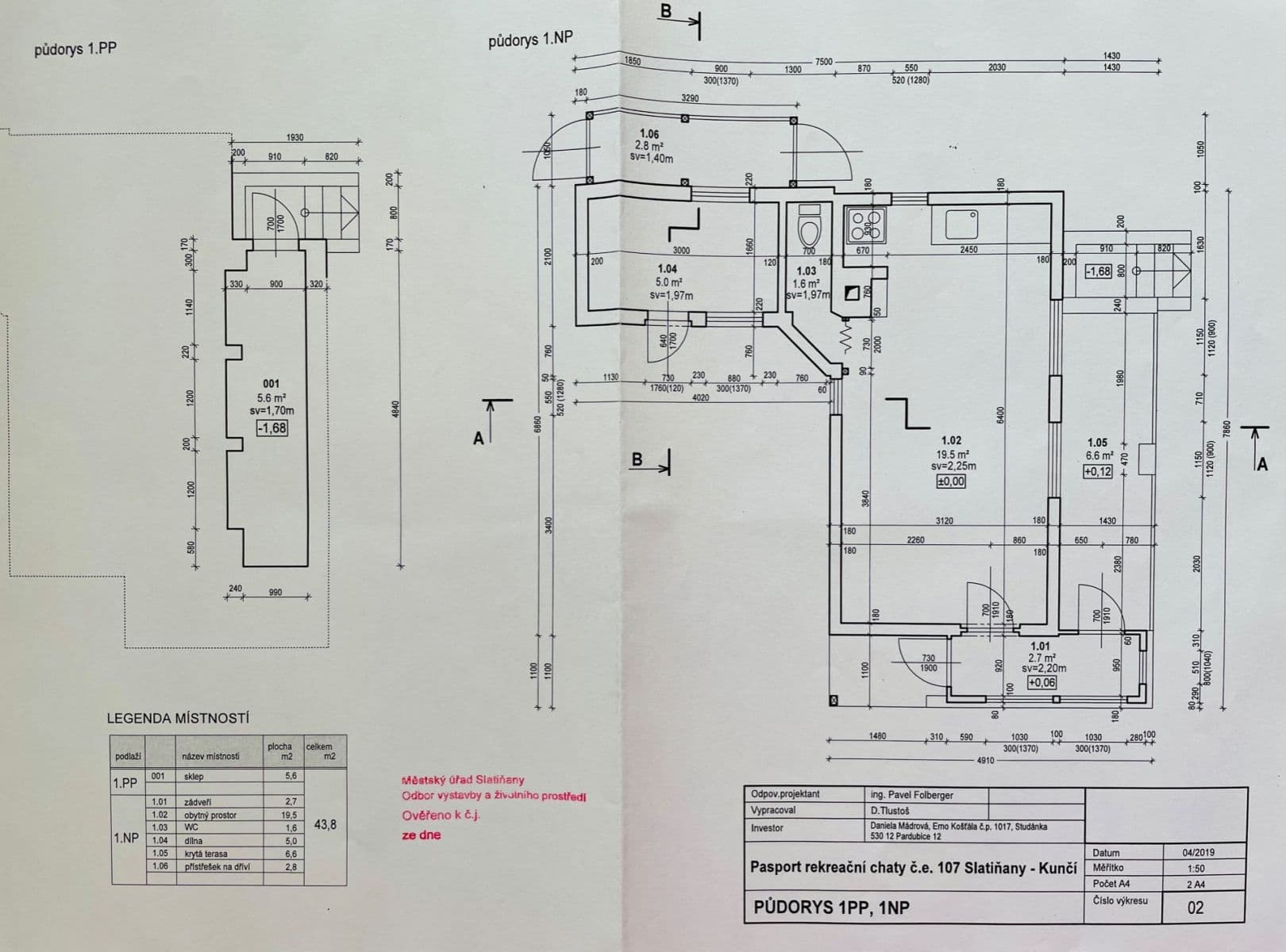 Predaj rekreačného objektu 43 m², pozemek 174 m², Slatiňany, Pardubický kraj Predaj rekreačného objektu 43 m², pozemek 174 m², Slatiňany, Pardubický kraj