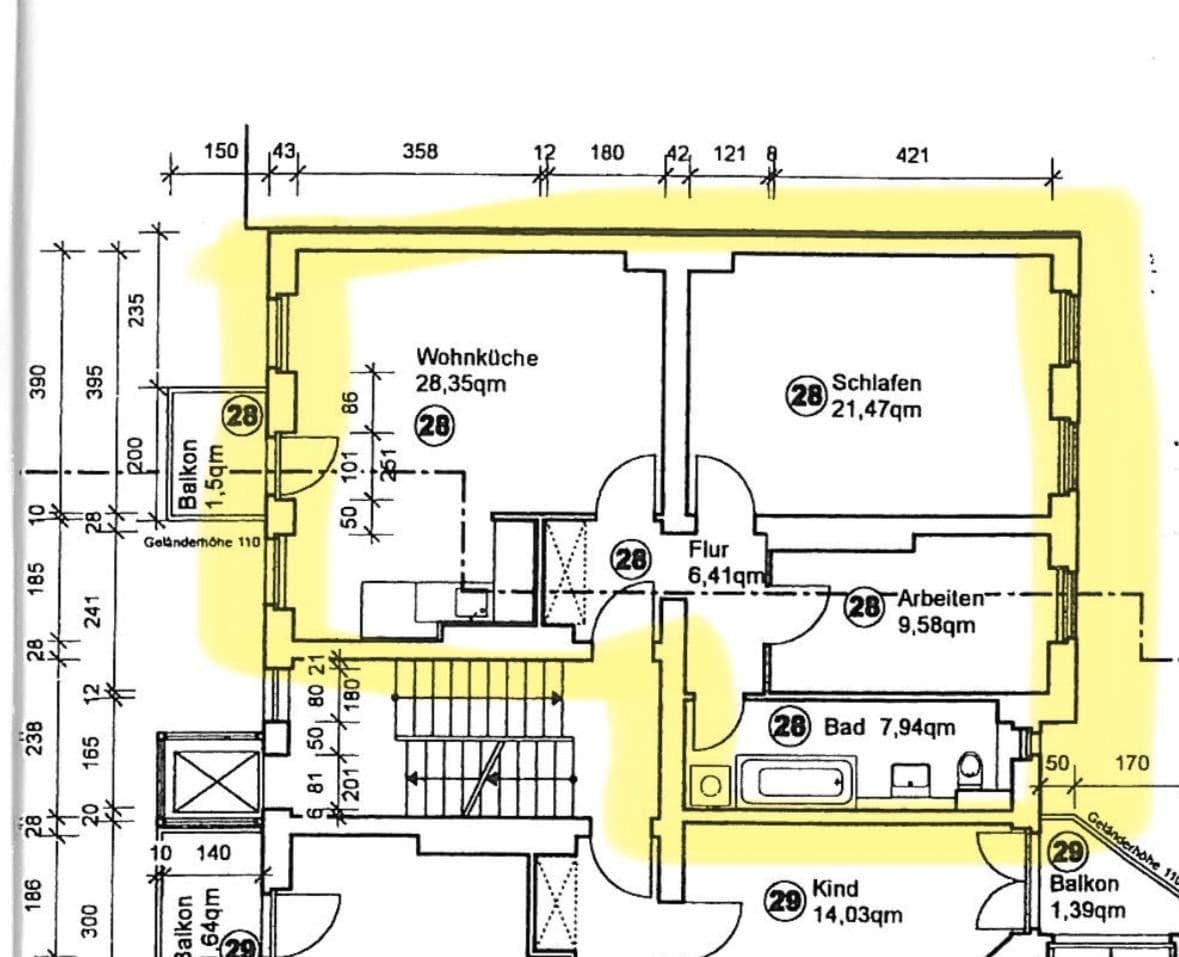 Predaj bytu 3-izbový 75 m², Boxhagener Straße 59, Berlin, Berlín Predaj bytu 3-izbový 75 m², Boxhagener Straße 59, Berlin, Berlín