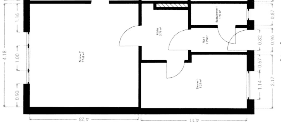 Prenájom bytu 2-izbový 34 m², Henckellweg 2, Hannover, Dolné Sasko Prenájom bytu 2-izbový 34 m², Henckellweg 2, Hannover, Dolné Sasko