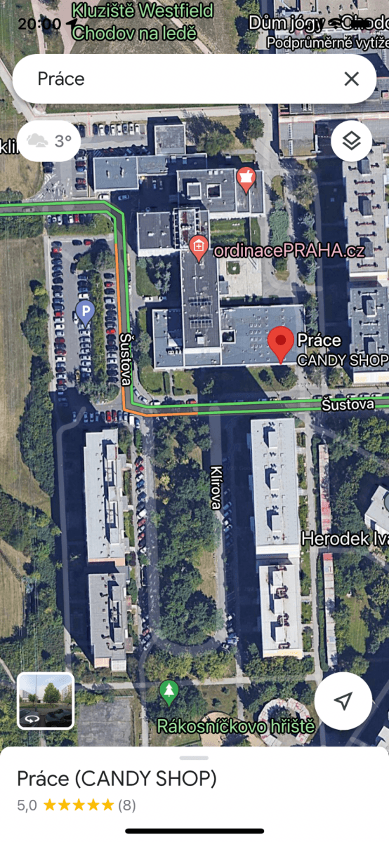 Prenájom nebytového priestoru 24 m², Šustova, Praha, Praha Prenájom nebytového priestoru 24 m², Šustova, Praha, Praha