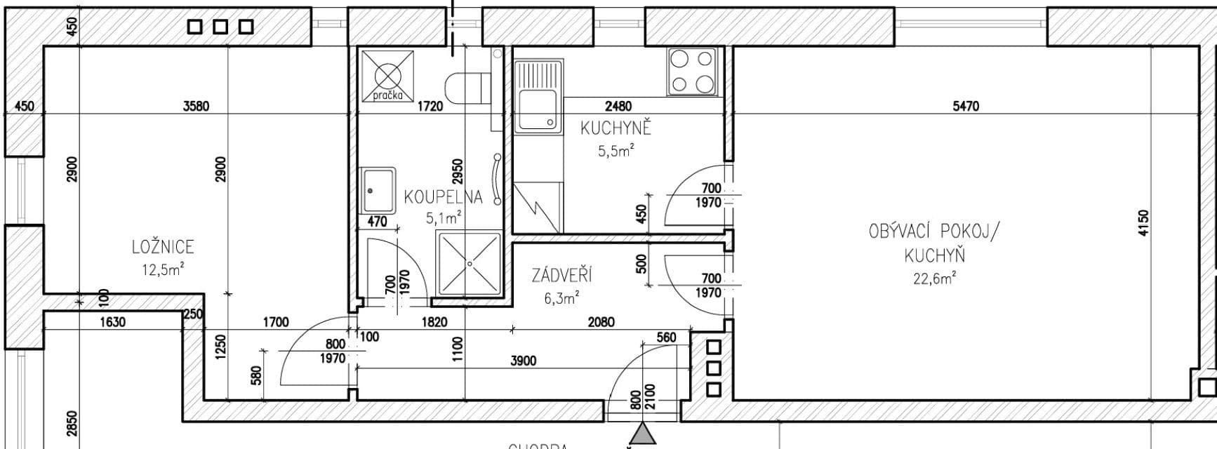 Prenájom bytu 2-izbový 52 m², Postupice, Středočeský kraj Prenájom bytu 2-izbový 52 m², Postupice, Středočeský kraj