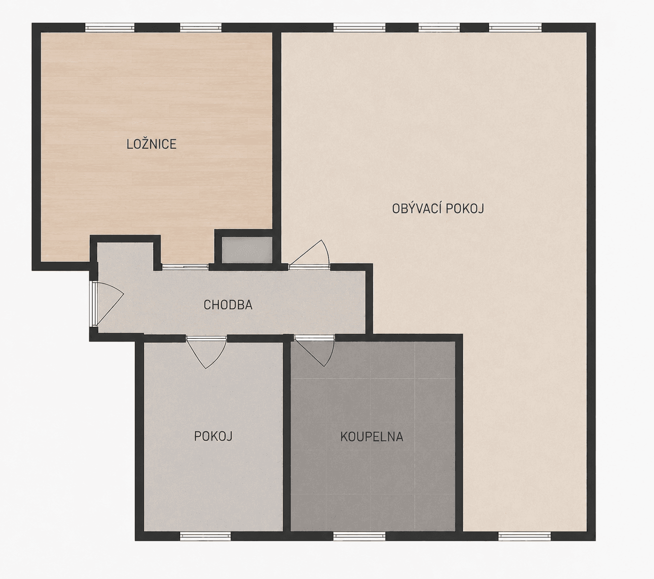 Prenájom bytu 3-izbový 62 m², Kestřanská, Praha, Praha Prenájom bytu 3-izbový 62 m², Kestřanská, Praha, Praha