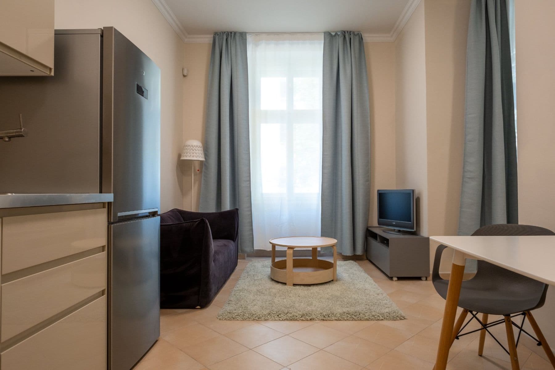 Prenájom bytu 1-izbový 38 m², Křižíkova, Praha, Praha Prenájom bytu 1-izbový 38 m², Křižíkova, Praha, Praha