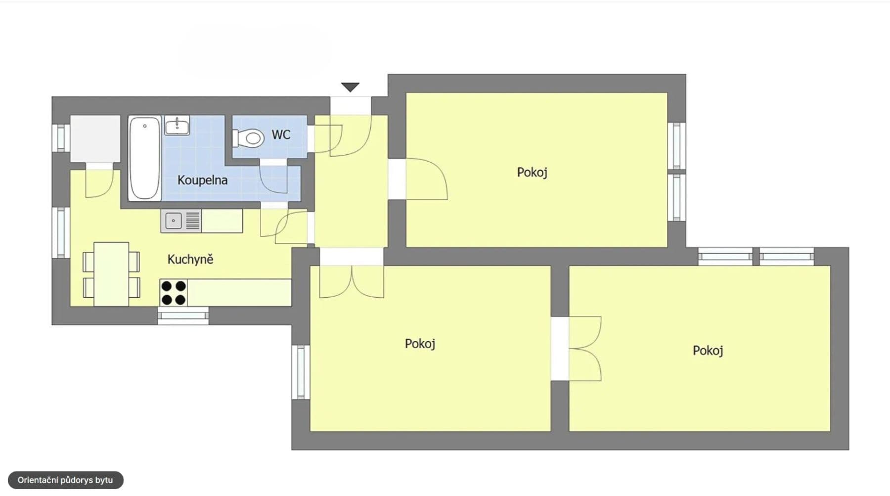 Predaj bytu 3-izbový 84 m², Husitská, Praha, Praha Predaj bytu 3-izbový 84 m², Husitská, Praha, Praha