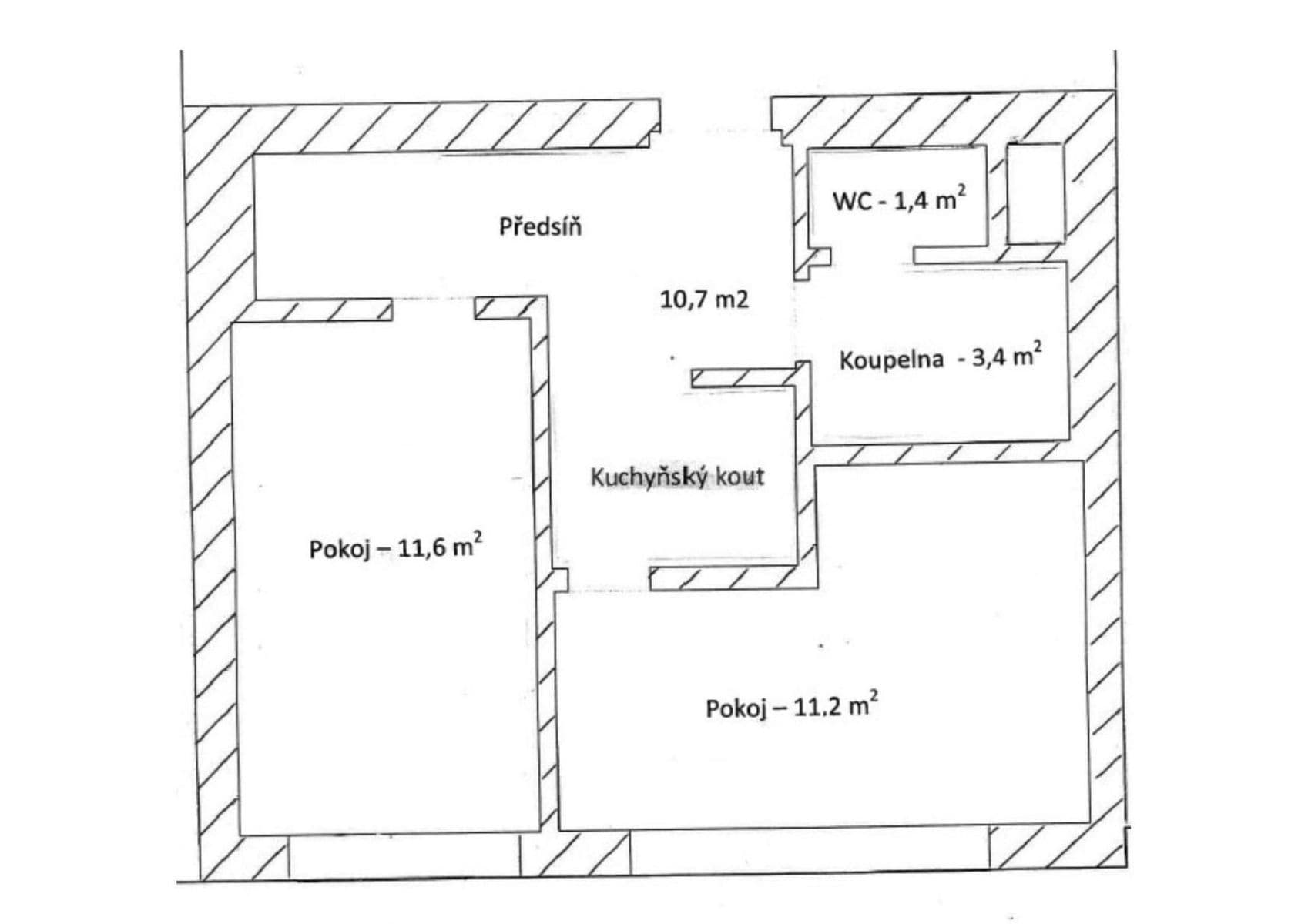 Prenájom bytu 2-izbový 38 m², Sazovická, Praha, Praha Prenájom bytu 2-izbový 38 m², Sazovická, Praha, Praha