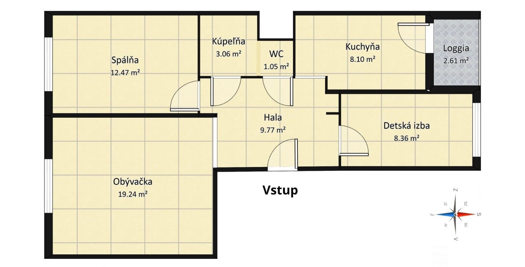 Predaj bytu 3-izbový 63 m², Kríková, Vrakuňa, Bratislavský kraj Predaj bytu 3-izbový 63 m², Kríková, Vrakuňa, Bratislavský kraj
