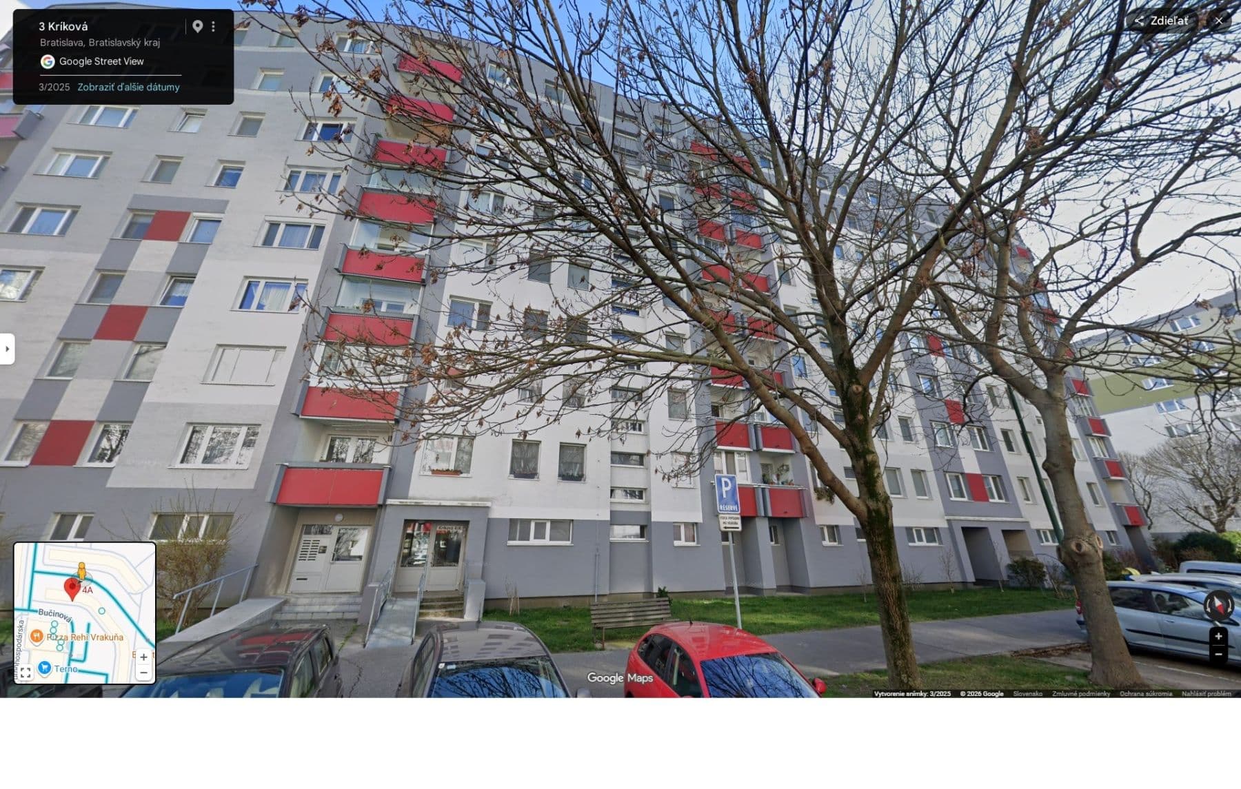 Predaj bytu 3-izbový 63 m², Kríková, Vrakuňa, Bratislavský kraj Predaj bytu 3-izbový 63 m², Kríková, Vrakuňa, Bratislavský kraj