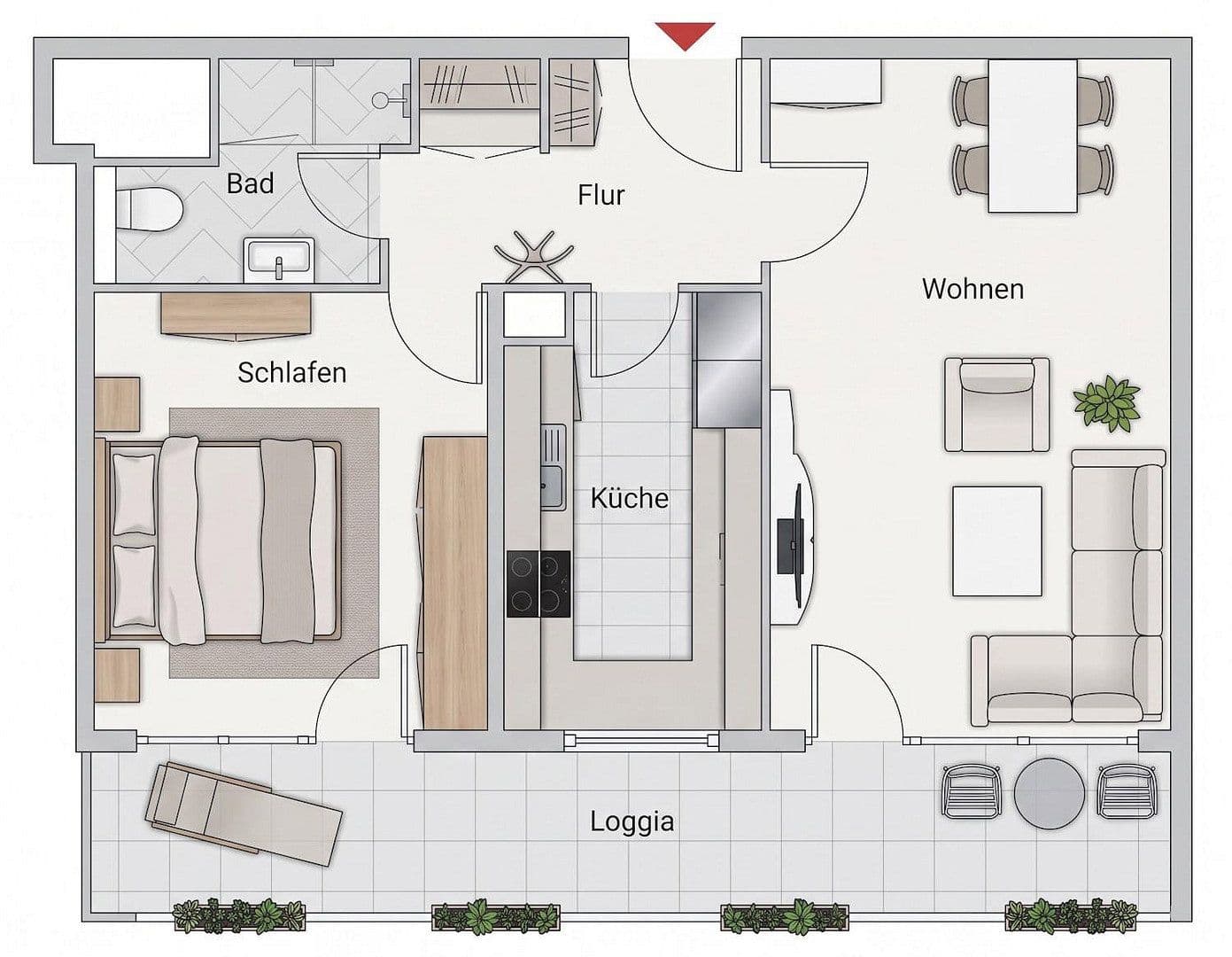 Prenájom bytu 2-izbový 68 m², Wilhelm-Hauff-Str. 34, Augsburg, Bavorsko Prenájom bytu 2-izbový 68 m², Wilhelm-Hauff-Str. 34, Augsburg, Bavorsko
