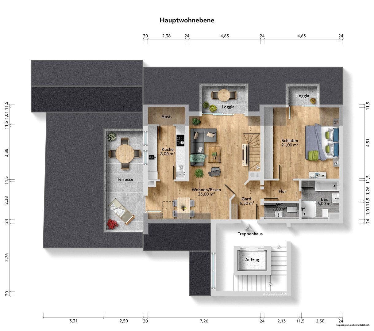 Predaj bytu 3-izbový 123 m², Bad Kreuznach, Porýnie-Falcko Predaj bytu 3-izbový 123 m², Bad Kreuznach, Porýnie-Falcko