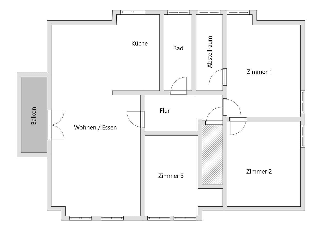 Prenájom bytu 4-izbový 143 m², Philippsburg, Bádensko-Wurttembersko Prenájom bytu 4-izbový 143 m², Philippsburg, Bádensko-Wurttembersko