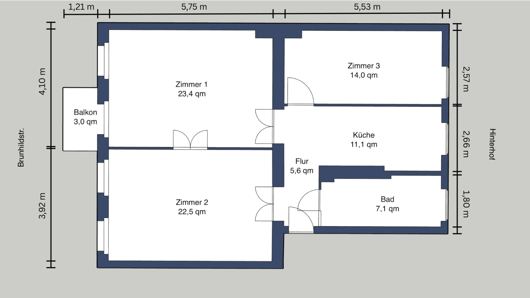 Predaj bytu 3-izbový 85 m², Brunhildstr. 7, Berlin, Berlín Predaj bytu 3-izbový 85 m², Brunhildstr. 7, Berlin, Berlín