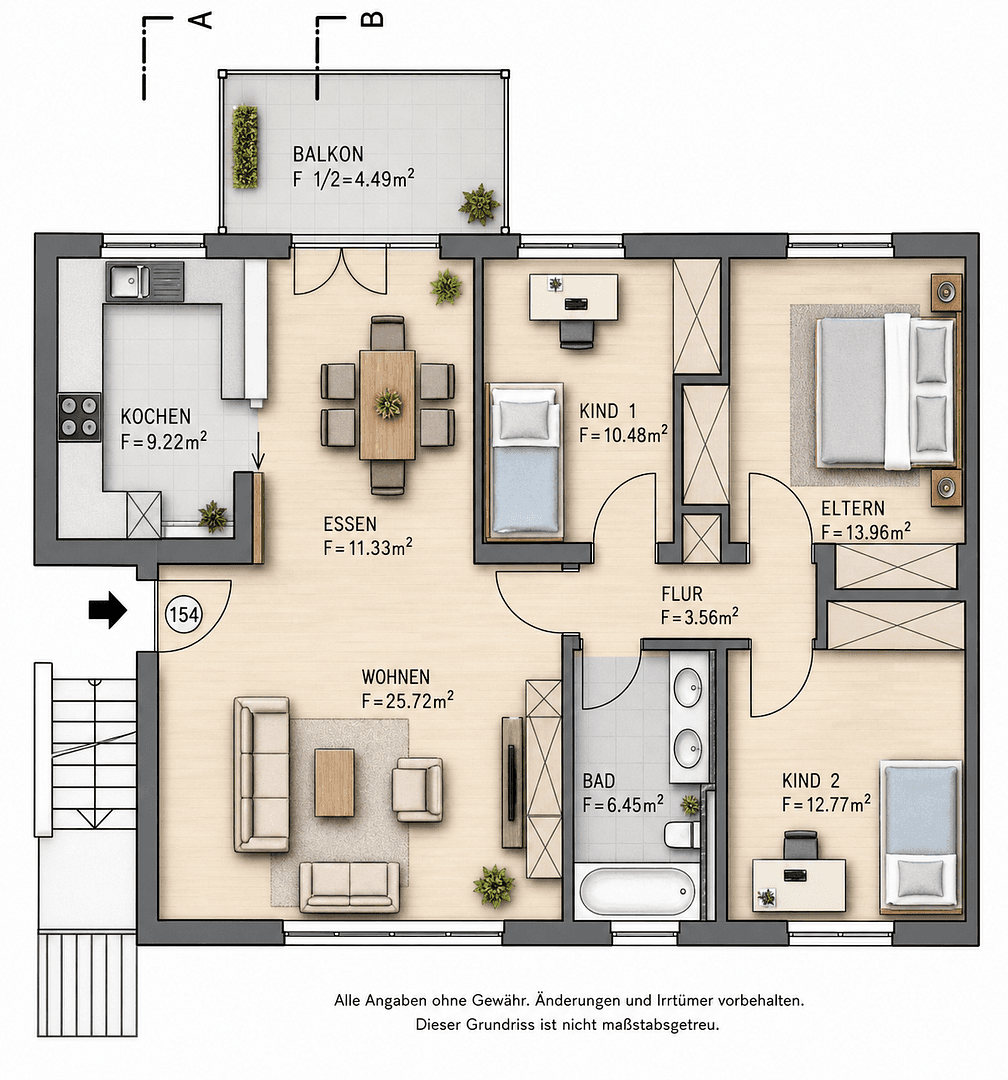 Predaj bytu 4-izbový 98 m², Deutschenbaurstraße 35c, Augsburg, Bavorsko Predaj bytu 4-izbový 98 m², Deutschenbaurstraße 35c, Augsburg, Bavorsko