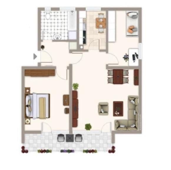 Prenájom bytu 3-izbový 80 m², Villingen-Schwenningen, Bádensko-Wurttembersko Prenájom bytu 3-izbový 80 m², Villingen-Schwenningen, Bádensko-Wurttembersko