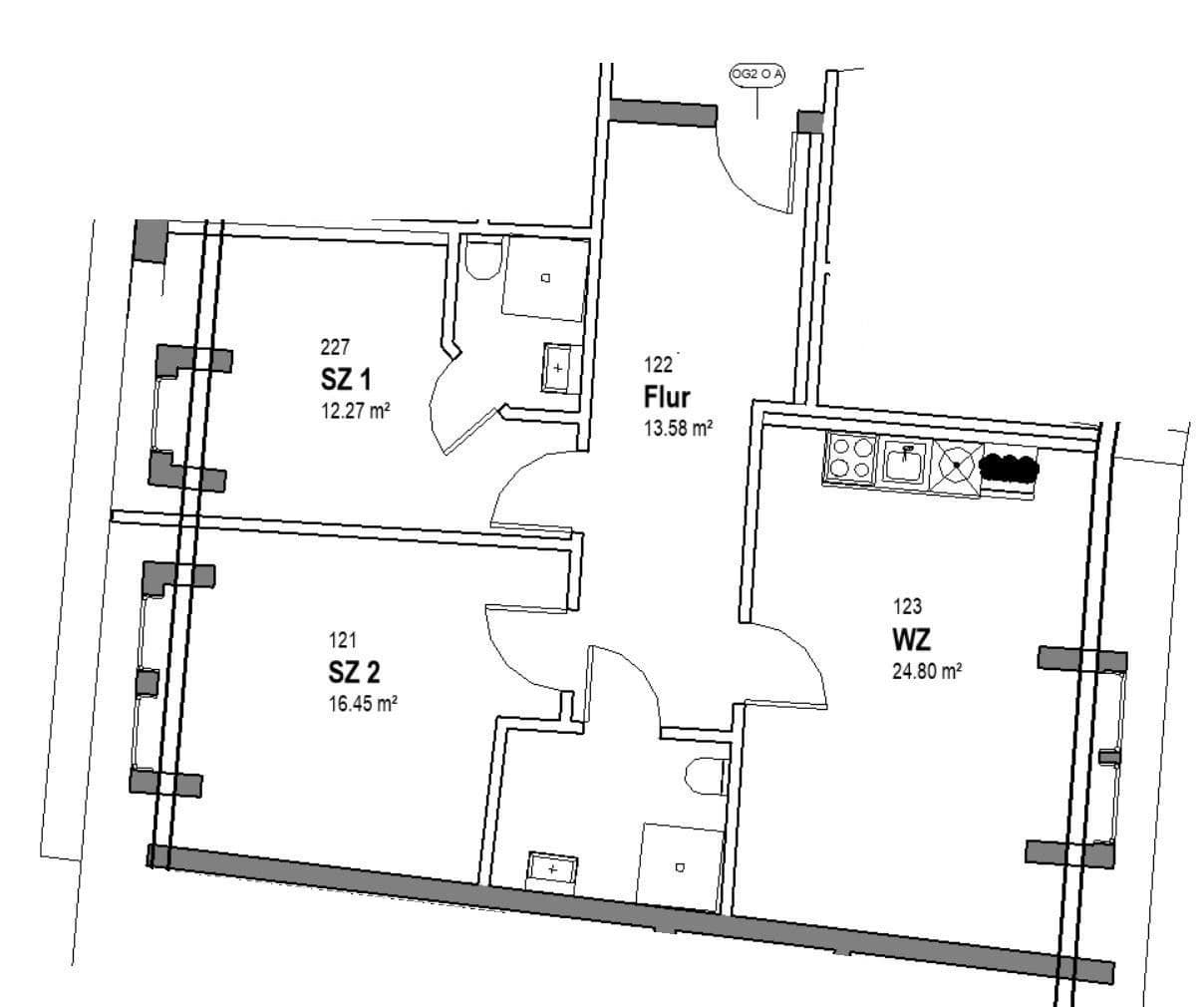 Prenájom bytu 3-izbový 76 m², Schmidtstraße 12, Rüdesheim am Rhein, Hesensko Prenájom bytu 3-izbový 76 m², Schmidtstraße 12, Rüdesheim am Rhein, Hesensko