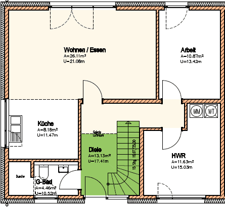 Predaj domu 281 m², pozemek 539 m², Ascheberg, Šlezvicko-Holštajnsko Predaj domu 281 m², pozemek 539 m², Ascheberg, Šlezvicko-Holštajnsko