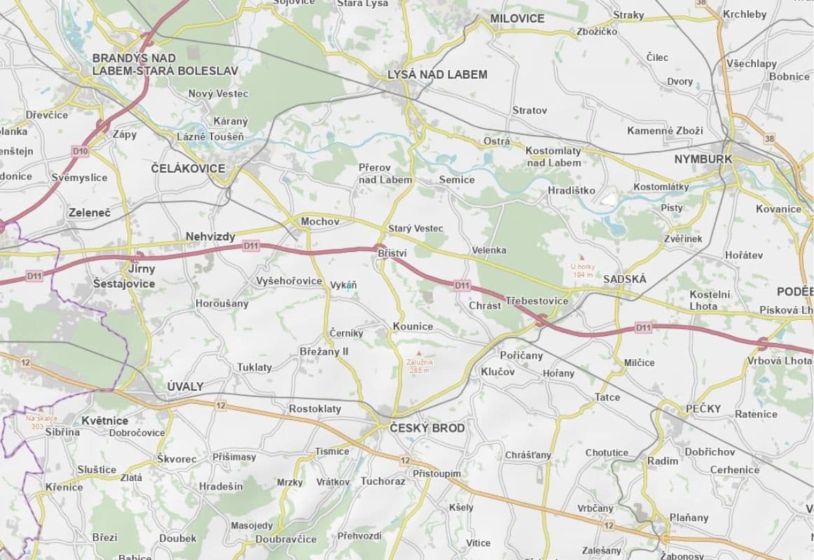 Predaj pozemku 8.089 m², Vykáň, Středočeský kraj Predaj pozemku 8.089 m², Vykáň, Středočeský kraj