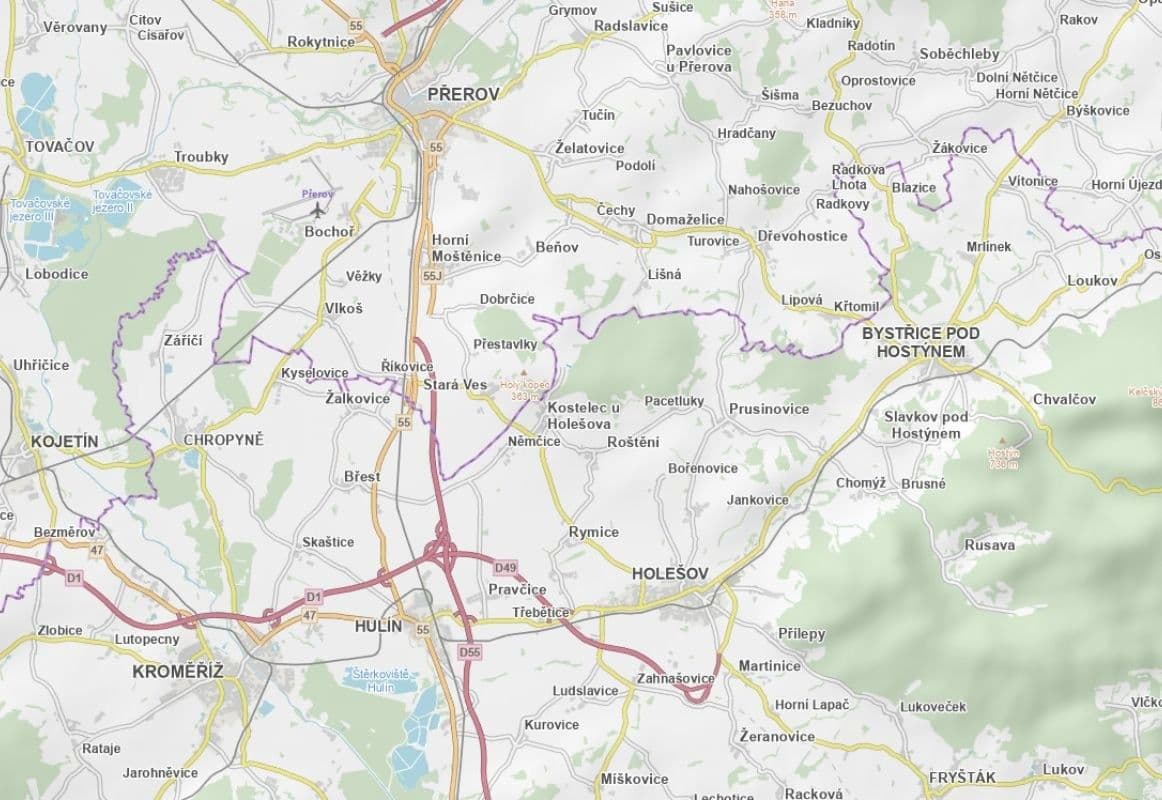Predaj pozemku 1.029 m², Kostelec u Holešova, Zlínský kraj Predaj pozemku 1.029 m², Kostelec u Holešova, Zlínský kraj