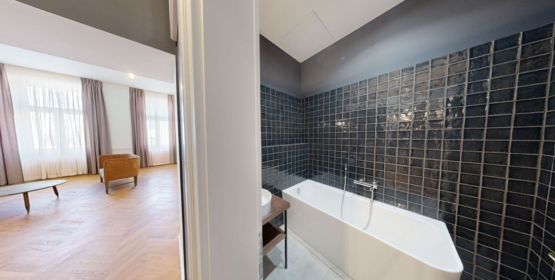 Prenájom bytu 4-izbový 154 m², náměstí Franze Kafky, Praha, Praha Prenájom bytu 4-izbový 154 m², náměstí Franze Kafky, Praha, Praha