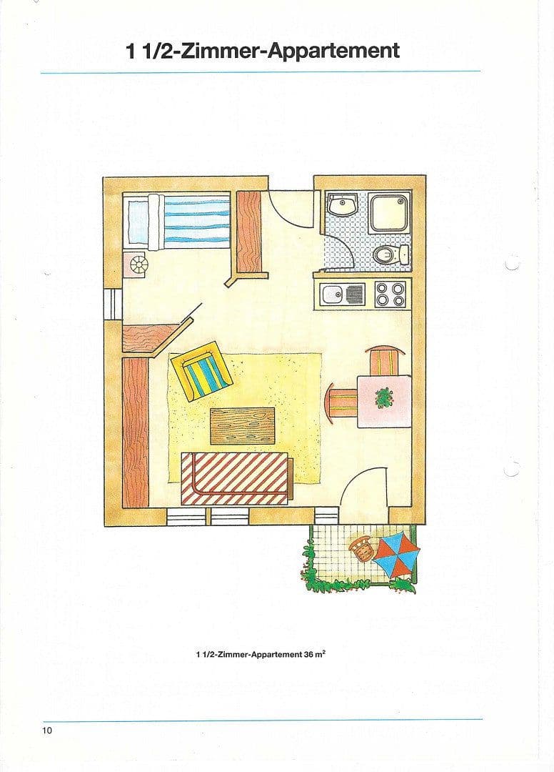 Predaj bytu 1-izbový 37 m², Wirthstr. 4, Bayreuth, Bavorsko Predaj bytu 1-izbový 37 m², Wirthstr. 4, Bayreuth, Bavorsko