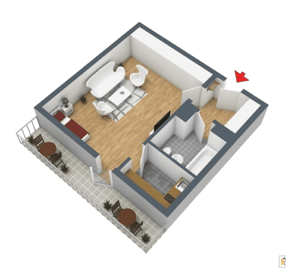 Predaj bytu 1-izbový 35 m², Drygalskiallee 118, München-Solln, Bavorsko Predaj bytu 1-izbový 35 m², Drygalskiallee 118, München-Solln, Bavorsko